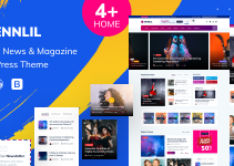 Ennlil - Modern Magazine WordPress Theme