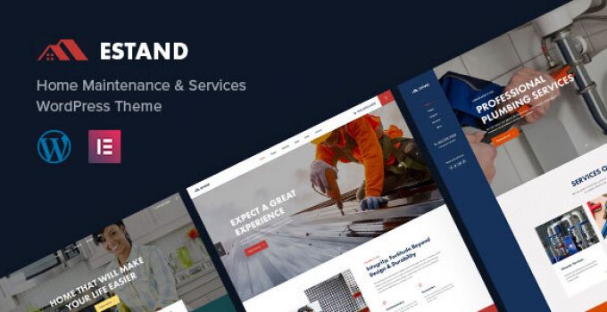 Estand | Home Maintenance WordPress Theme