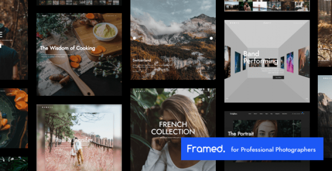 Framed Photography | Photography WordPress for Photography