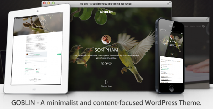 Goblin - Content-Focused WordPress Theme