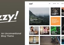 Izzy - An Unconventional Blog Theme
