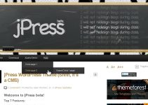 jPress - Word Press CMS
