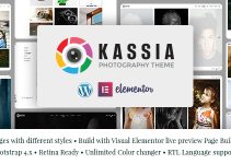 Kassia - Photography WordPress Theme