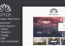 Lotos - Simple Blog Theme