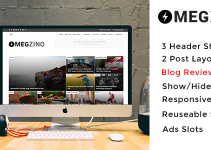 Magzino - Review, Blog and Magazine WordPress Theme