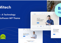 Mitech - Technology IT Solutions & Services WordPress Theme