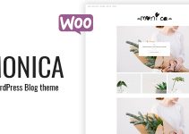 Monica - Personal & Shop WordPress Blog Theme