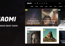 Naomi - Responsive WordPress News Theme