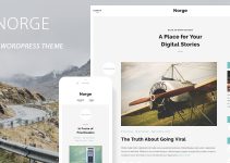 Norge - Responsive Blog WordPress Theme