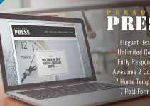 Press - Elegant Responsive WordPress Blog Theme