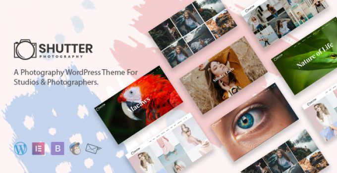 Shutter - Photography WordPress Theme