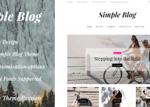 Simple Blog - Clean Responsive WordPress Blog Theme