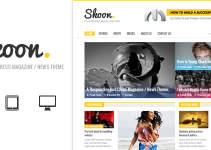 Skoon - WordPress Magazine / News Theme