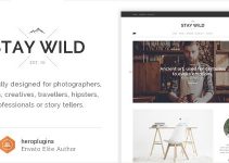 Stay Wild - A Clean Lifestyle Blog & Shop Theme