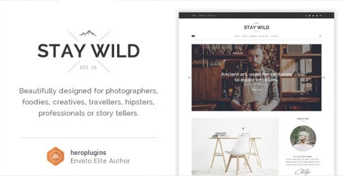 Stay Wild - A Clean Lifestyle Blog & Shop Theme