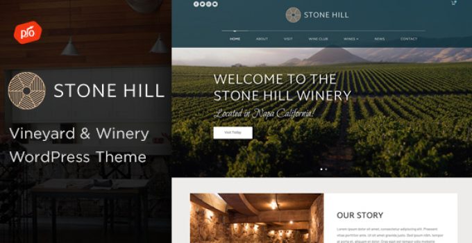 Stone Hill - Vineyard and Winery Theme