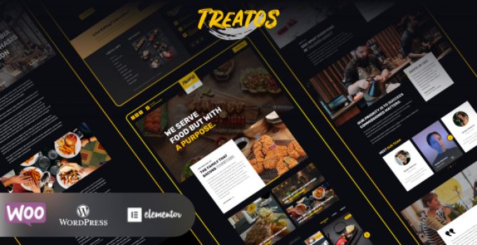 Treatos - Authentic Restaurant Theme