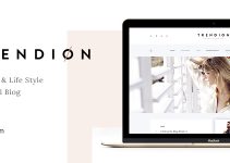 Trendion | A Personal Lifestyle Blog and Magazine WordPress Theme