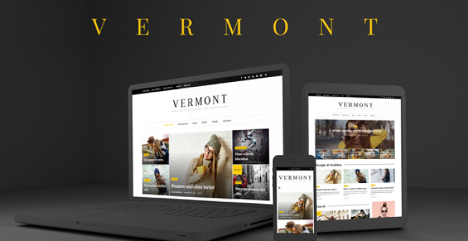 Vermont - WordPress Magazine and Blog Theme