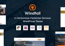 Windfall - Electrician Services WordPress Theme