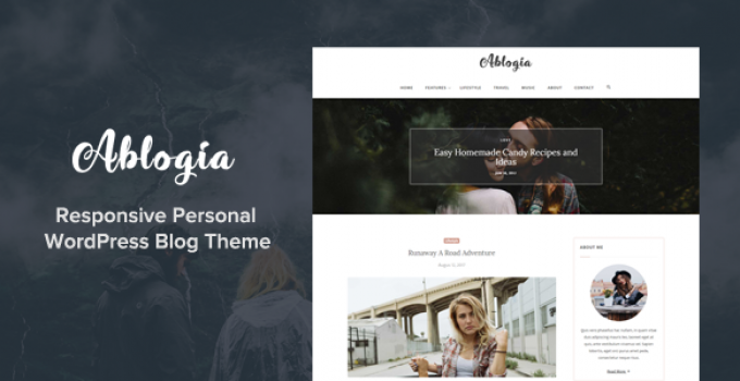 Ablogia - Responsive WordPress Blog Theme