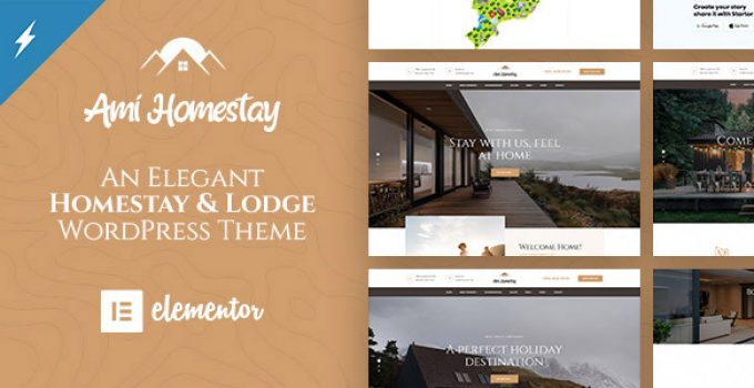 Ami Homestay - Hotel Booking WordPress Theme