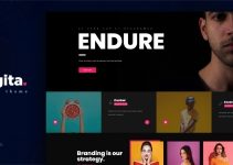 Anggita - One Page Portfolio Theme