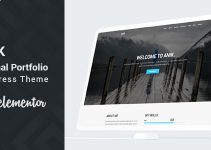 Anik - Personal Portfolio WordPress Theme