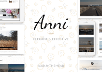 Anni – An Elegant & Effective WordPress Personal Theme