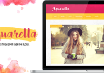 Aquarella - Lifestyle Theme for Digital Influencers, Bloggers & Travelers
