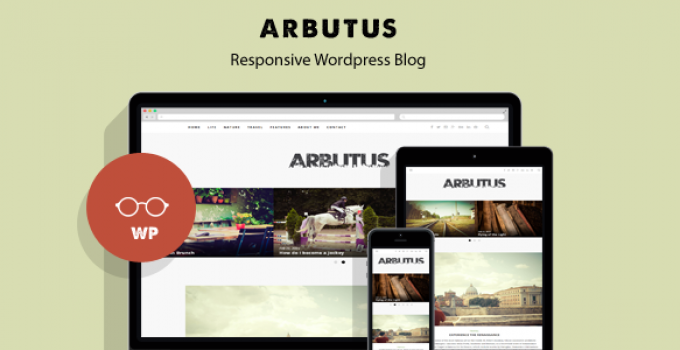 Arbutus - Responsive WordPress Blog Theme