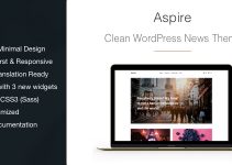 Aspire - News & Magazine Clean WordPress Theme