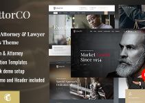 AttorCO - Attorney & Lawyers WordPress Theme