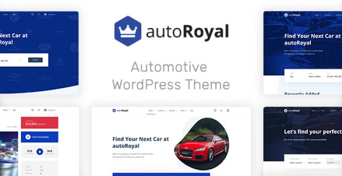 autoRoyal - Automotive WordPress Theme