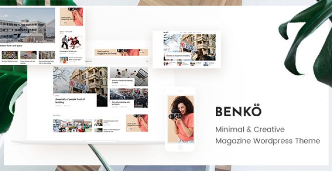 Benko - Creative Magazine WordPress Theme