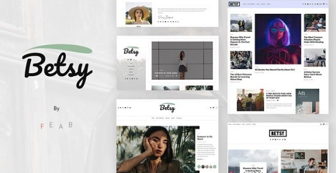 Betsy - A Clean WordPress Blog Theme