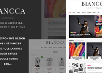 Biancca - Fashion & Lifestyle WordPress Blog Theme