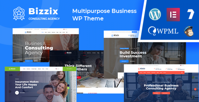 Bizzix - Multipurpose Business WordPress Theme