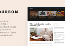 Bourbon — Responsive WordPress Blog Theme