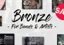 Bronze - A Professional Music WordPress Theme