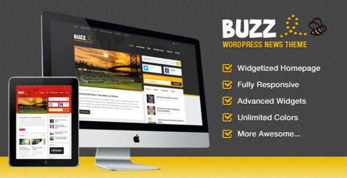 Buzz, a Fun News Theme for WordPress