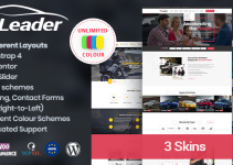 CaLeader - Car Dealer WordPress Theme