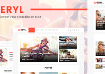 Cheryl - Responsive Design WordPress Magazine & Blog Theme