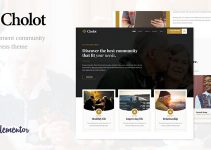 Cholot - Retirement Community WordPress Theme