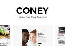 Coney - Blog Theme