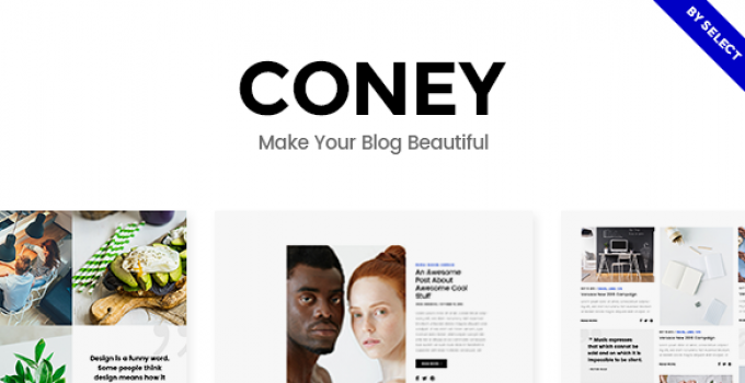 Coney - Blog Theme