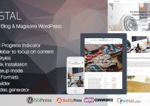 Crystal | Personal Blog WordPress Theme