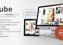 Cube, Multipurpose Simple Reviews Wordpress Magazine