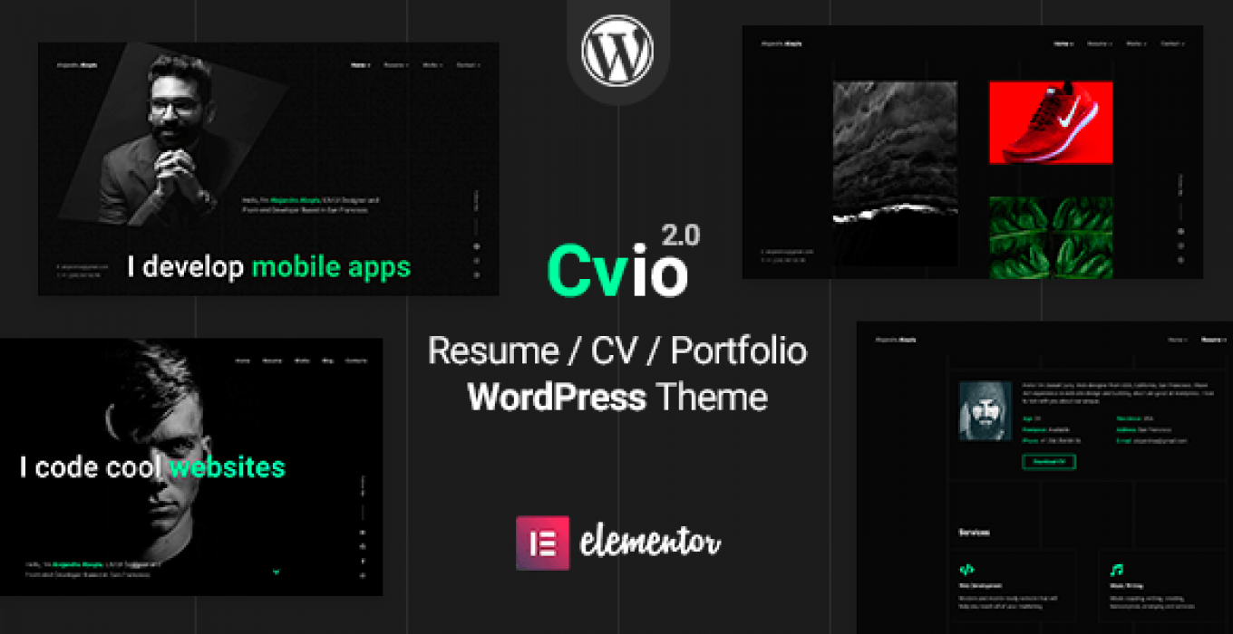 Cvio Cvresume Theme Wpnull24 6806