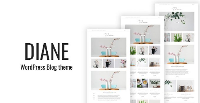 Diane - Minimal WordPress Blog Theme